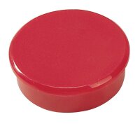 DAHLE Magnete rot, Kunststoff Ø 3,8 cm, 10 St.