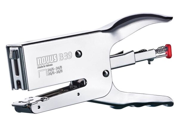novus Heftzange B 39 chrom, 1 St.