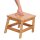 Zeller Tritthocker bambus, H: 25,0 cm