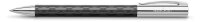 FABER-CASTELL Kugelschreiber AMBITION Rhombus schwarz...