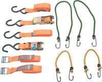 CONNEX Zurr- & Spanngurte-Set 8-teilig