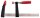 CONNEX Schraubzwinge Temperguss 300,0 cm / 120,0 mm