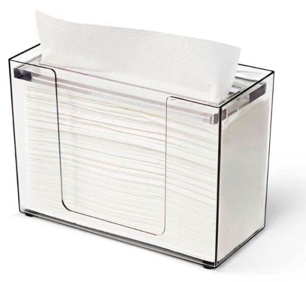 KATRIN Taschentuchbox 66872 transparent Kunststoff, 1 St.