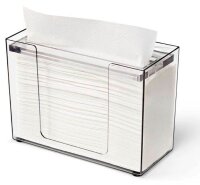 KATRIN Taschentuchbox 66872 transparent Kunststoff, 1 St.