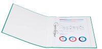 VELOFLEX Basic Ringbuch 2-Ringe grün 3,5 cm DIN A4,...