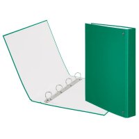 VELOFLEX Basic Ringbuch 4-Ringe grün 4,0 cm DIN A4,...