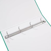 VELOFLEX Basic Ringbuch 4-Ringe grün 4,0 cm DIN A4, 1 St.