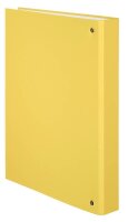 VELOFLEX Basic Ringbuch 4-Ringe gelb 4,0 cm DIN A4, 1 St.