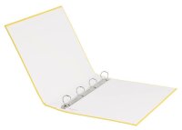 VELOFLEX Basic Ringbuch 4-Ringe gelb 4,0 cm DIN A4, 1 St.