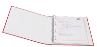 VELOFLEX Basic Ringbuch 4-Ringe rot 4,0 cm DIN A4, 1 St.