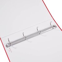VELOFLEX Basic Ringbuch 4-Ringe rot 4,0 cm DIN A4, 1 St.