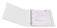 VELOFLEX Basic Ringbuch 4-Ringe weiß 4,0 cm DIN A4, 1 St.
