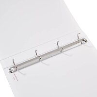 VELOFLEX Basic Ringbuch 4-Ringe weiß 4,0 cm DIN A4, 1 St.