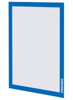 FRANKEN Magnetrahmen selbstklebend PRO blau A4, 2 St.
