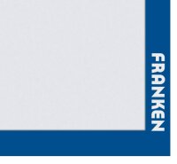 FRANKEN Magnetrahmen selbstklebend PRO blau A3, 2 St.