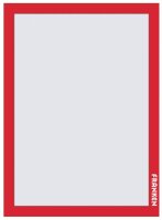FRANKEN Magnetrahmen selbstklebend PRO rot A4, 2 St.