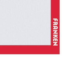 FRANKEN Magnetrahmen selbstklebend PRO rot A4, 2 St.