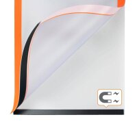 nobo Magnetrahmen selbstklebend orange A3, 2 St.