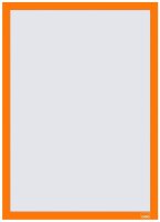 nobo Magnetrahmen selbstklebend orange A3, 2 St.