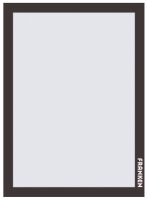 FRANKEN Magnetrahmen selbstklebend PRO schwarz A4, 2 St.