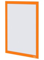 nobo Magnetrahmen selbstklebend orange A4, 2 St.