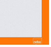 nobo Magnetrahmen selbstklebend orange A4, 2 St.