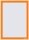 nobo Magnetrahmen selbstklebend orange A4, 2 St.