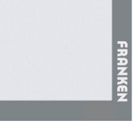 FRANKEN Magnetrahmen selbstklebend PRO silber A4, 2 St.