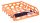 sax design Briefablage Voronoi orange DIN A4, 1 St.