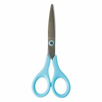 PLUS JAPAN Kinderscheren Junior blau, pink, grün 6,5 cm, 24 St.