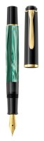 Pelikan Classic M200 Kolbenfüller grün-marmoriert/gold M (mittel), 1 St.