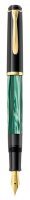 Pelikan Classic M200 Kolbenfüller grün-marmoriert/gold B (breit), 1 St.