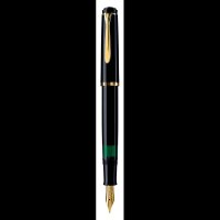 Pelikan Classic M200 Kolbenfüller schwarz/gold F...