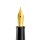 Pelikan Classic M200 Kolbenfüller schwarz/gold F (fein)  ( 100436188 )