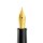 Pelikan Classic M200 Kolbenfüller schwarz/gold M (mittel), 1 St.