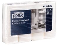 TORK Küchenrollen Premium 3-lagig, 4 Rollen