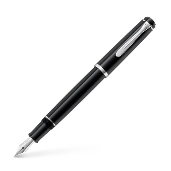 Pelikan Classic P 205 Patronenfüller schwarz hochglänzend B (breit), 1 St.