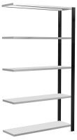 SCHULTE Anbau-Schwerlastregal 36004-S schwarz 100,0 x...