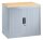 CP Omnispace Rollladenschrank silber 1 Fachboden 80,0 x 42,0 x 72,0 cm