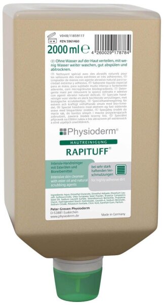 Physioderm® RAPITUFF® Handreiniger 2 l, 1 St.
