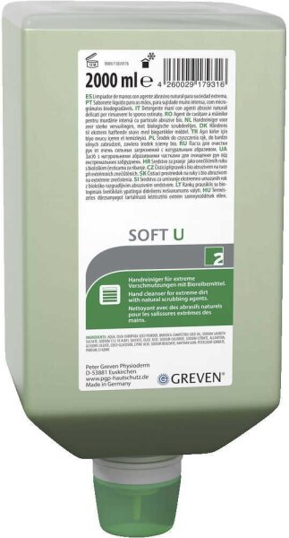 GREVEN® SOFT U Handreiniger 2 l, 1 St.