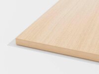 BISLEY Tischplatte kendal eiche rechteckig 140,0 x 60,0 x 2,5 cm