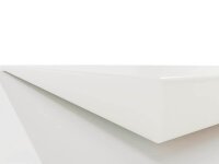 BISLEY Tischplatte weiß rechteckig 140,0 x 80,0 x 2,5 cm