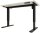 BISLEY E-StarterTech elektrisch höhenverstellbarer Schreibtisch lichtgrau rechteckig, T-Fuß-Gestell schwarz 160,0 x 80,0 cm
