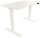 BISLEY E-StarterTech elektrisch höhenverstellbarer Schreibtisch weiß rechteckig, T-Fuß-Gestell weiß 140,0 x 80,0 cm