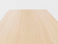BISLEY E-StarterTech elektrisch höhenverstellbarer Schreibtisch kendal eiche rechteckig, T-Fuß-Gestell weiß 140,0 x 80,0 cm