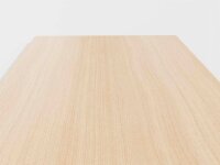 BISLEY E-WonderTech elektrisch höhenverstellbarer Schreibtisch kendal eiche rechteckig, T-Fuß-Gestell weiß 160,0 x 60,0 cm
