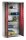 CP Stahlschrank 08920-00 S10110 lichtgrau, rubinrot 4 Fachböden 93,0 x 40,0 x 195,0 cm, aufgebaut, 1 St.