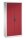 CP Stahlschrank 08920-00 S10110 lichtgrau, rubinrot 4 Fachböden 93,0 x 40,0 x 195,0 cm, aufgebaut, 1 St.