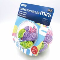 PLUS JAPAN Korrekturroller Candy JAR Pastel 5,0 mm, 50 St.